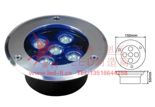 5W圓型地埋燈